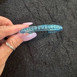 Blue Crystal Hair Clip